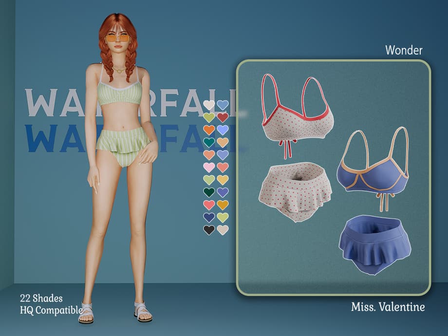 Скриншот мода Купальник Wonder Swimwear